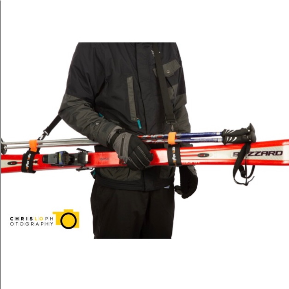 Ski &Pole Strap Carrier + Boot Strap(by mtn.style)
